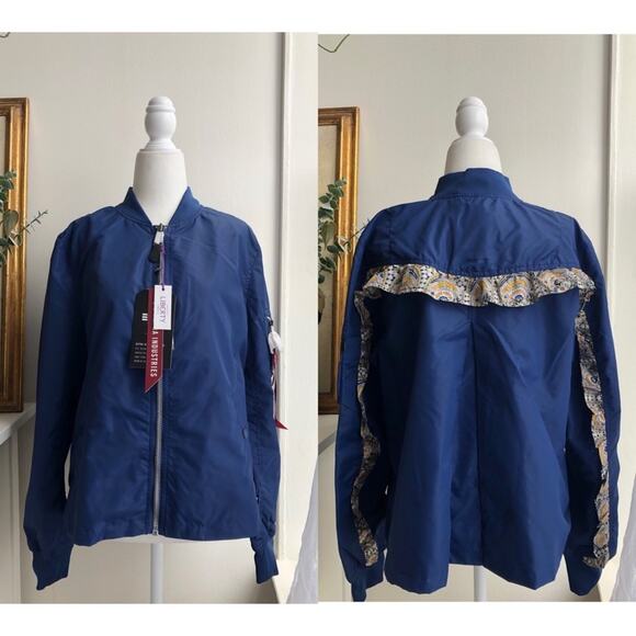 Alpha Industries x Liberty Ruffle Utility Jacket - Picture 1 of 7